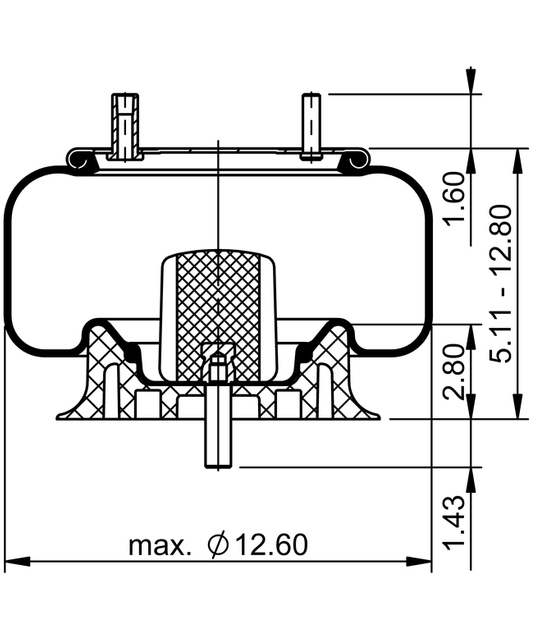9 10-10 P 311 | ContiTech Air Spring for Volvo Bus