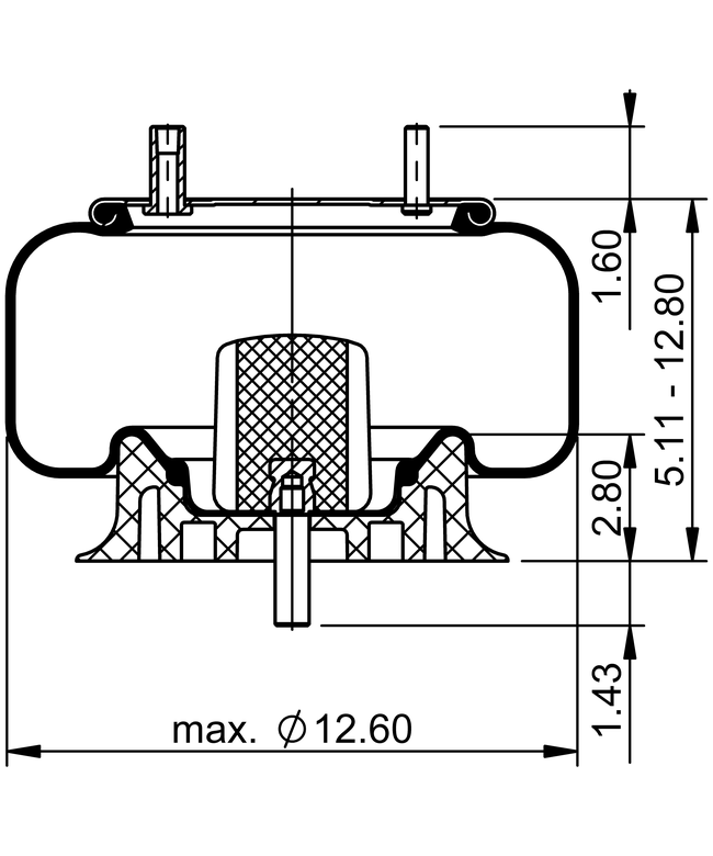 9 10-10 P 311 | ContiTech Air Spring for Volvo Bus