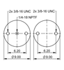 FD 330-30 323 | Continental ContiTech Double Convolution Air Spring