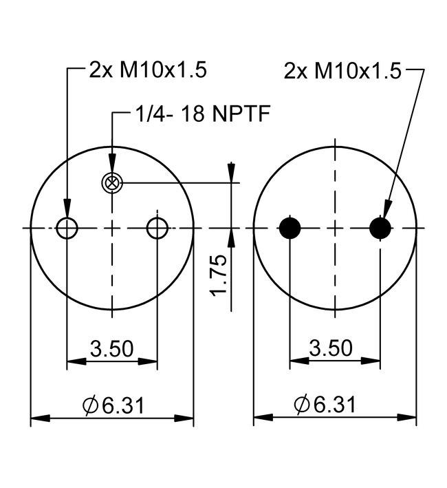 FD 200-19A 730, OE No. DZ97259440204 | ContiTech Air Spring for Shacman Truck