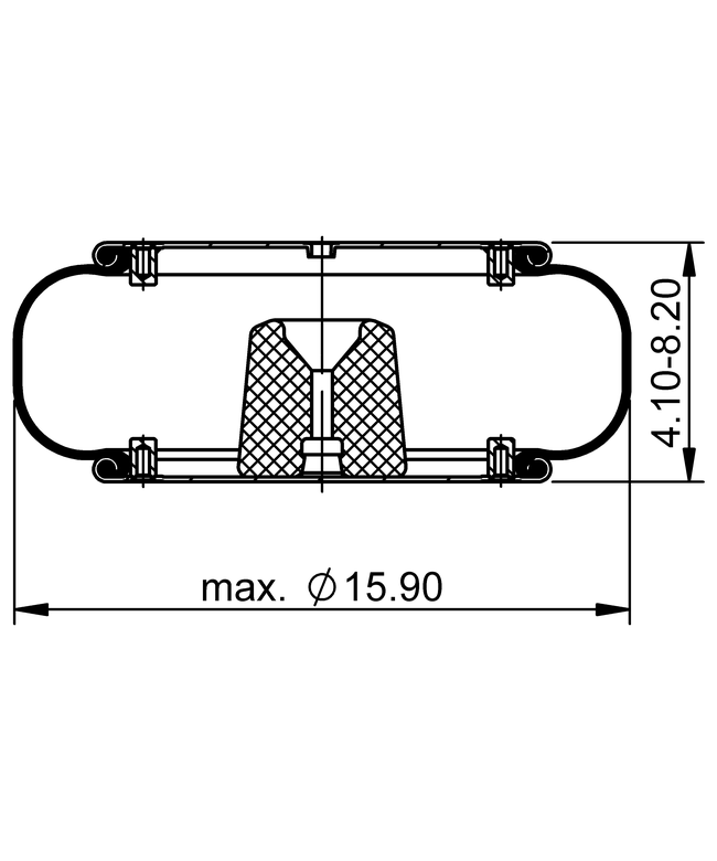 FS 530-14 447, ফায়ারস্টোন প্রতিস্থাপন করে W01-358-7105 | কন্টিটেক এয়ার স্প্রিং