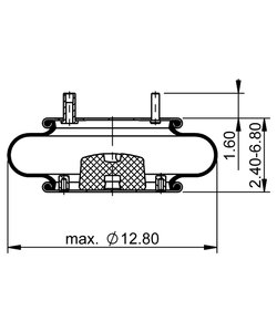 FS 330-11 467, Replaces Firestone W01-358-6994 | ContiTech Air Spring