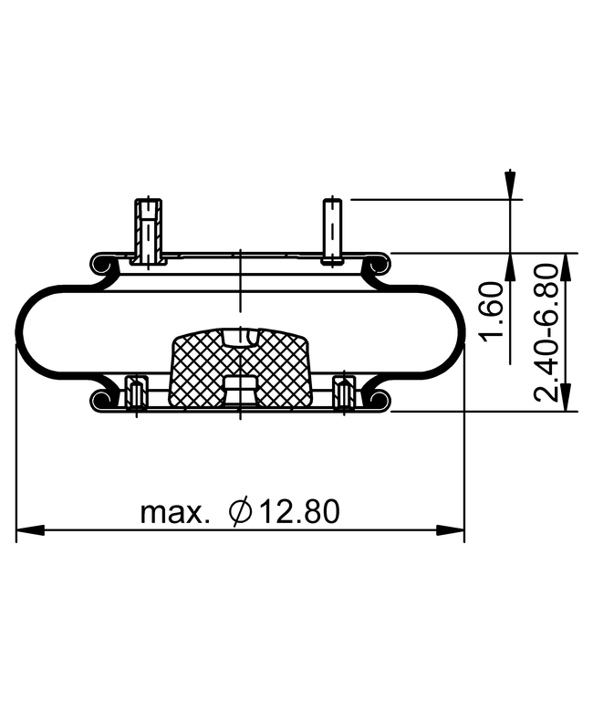 FS 330-11 467, Replaces Firestone W01-358-6994 | ContiTech Air Spring