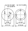 11 10.5-22 S 1199 | ContiTech Air Spring for Hendrickson Axle