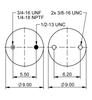 FS 330-11 467, Replaces Firestone W01-358-6994 | ContiTech Air Spring