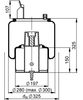 6630 N P01 | ContiTech فنر هوا برای کامیون Volvo