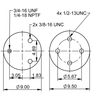 9 10-13.5 S 881 | ContiTech Air Spring for Hendrickson Axle