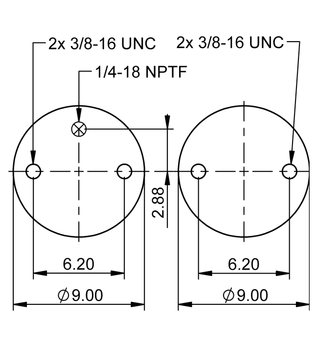 FS 330-11 468, Replaces Firestone W01-358-7009 | ContiTech Air Spring