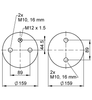 FD 200-19 P04 | ContiTech Air Spring for Scania Truck